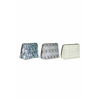 House Doctor Make - up tasje grafische print