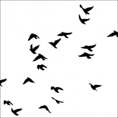 Tile Junkie Tegelsticker small birds