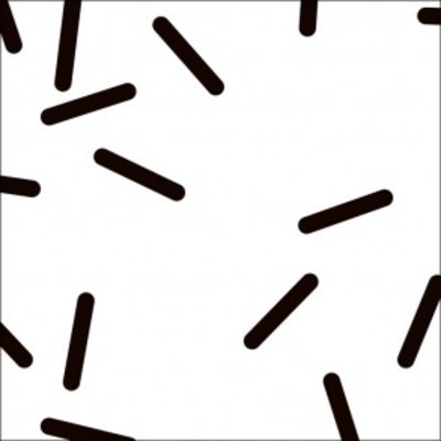 Tile Junkie Tegelsticker rounded confetti