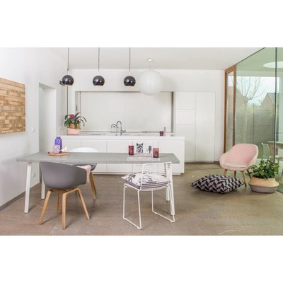 PURE Wood Design Finnmark industriele tafel van chipwood