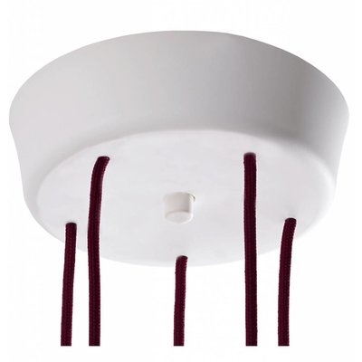 NUD Ceiling cup - 3 aansluitpunten - wit