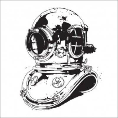 Tile Junkie Tegelsticker Diving Helmet