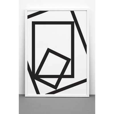 One must dash Poster Square lines