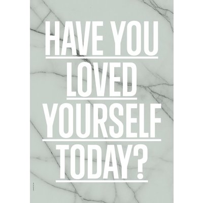 I Love My Type Poster Loved yourself ? - green