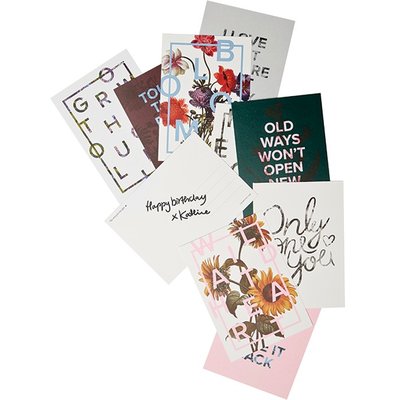 I Love My Type Postkaarten, Autumn, set van 10