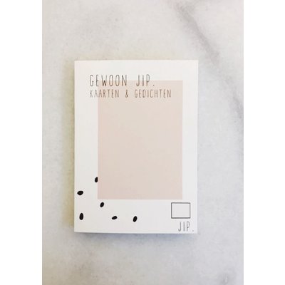Gewoon JIP Scheurboekje, roze - postkaarten