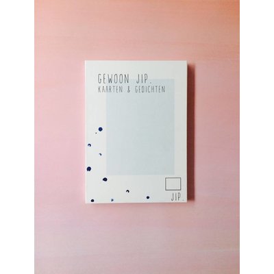 Gewoon JIP Scheurboekje, blauw - postkaarten