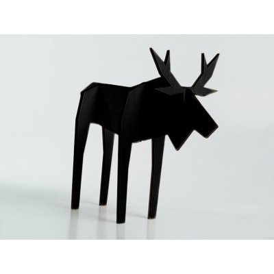 Atelier Pierre Nordic houten puzzel eland zwart small