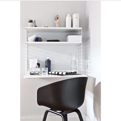 String Furniture: wandrekken & modulair kastensysteem | Nordic Living Werkplek