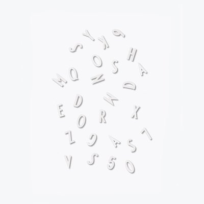 Design Letters LetterBox White