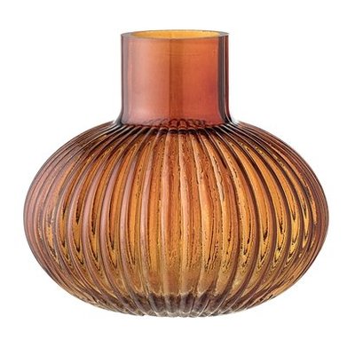 Bloomingville Glazen vaas Orange