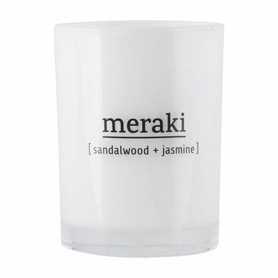 Meraki Geurkaars Sandalwood & Jasmine