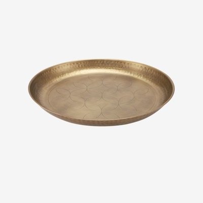 VTwonen Serveerschaal Antique Brass 40cm