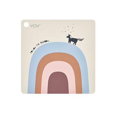 OYOY Placemat Follow the rainbow
