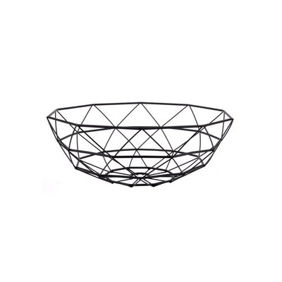 pt, Basket Diamond Cut large iron black
