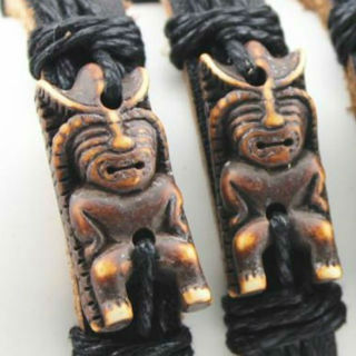 Maori Armband Leer
