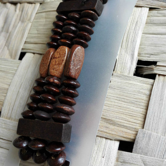 Brede heren armband hout kopen