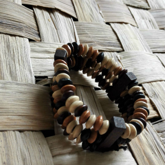Mannen armband multicolor