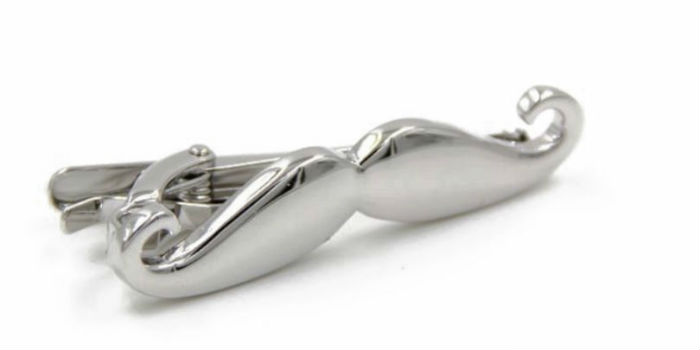 stropdas clip mustache