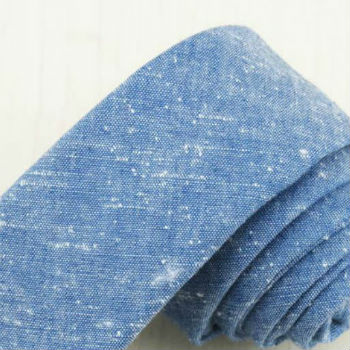 Denim smalle stropdas kopen