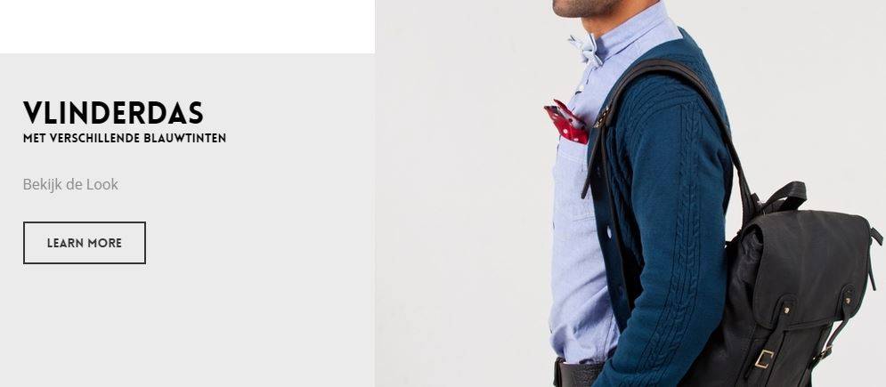 Vlinderdas: Heren Looks