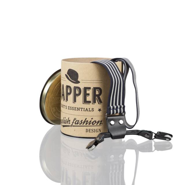 Bretels Classic Zwart gestreept