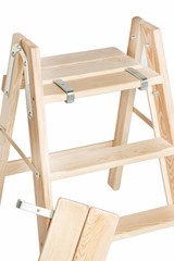 Houten schilderstrap (werktrap)