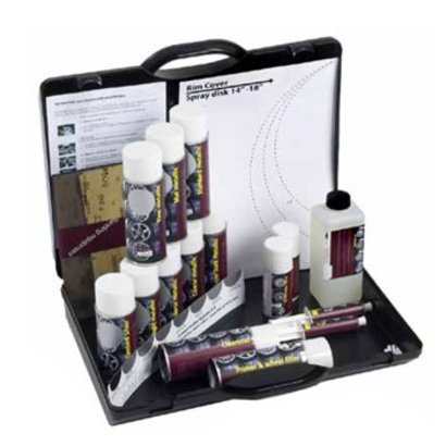 Painted aluminium wheel repair System E3