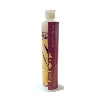 Clear chip fix gel, filler
