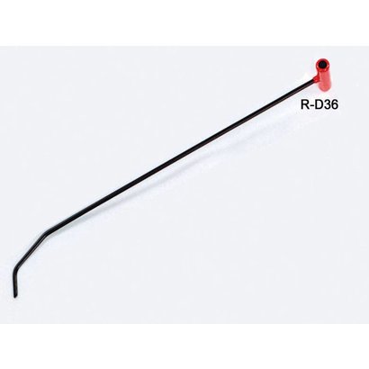 Double Bend Door Rod 7/16" ø36