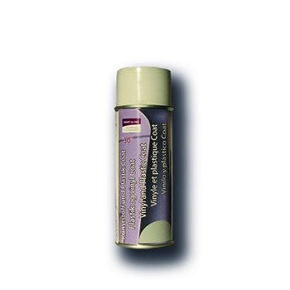 Light grey aerosol 400ml, spuitbussen in kleur voor het spuiten van leder, stof, vinyl, kunststof, glasvezel en alle andere soorten zachte, harde en flexibele materialen.