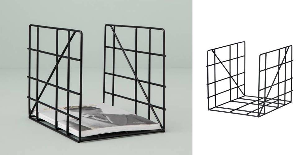 de ferm LIVING magazinehouder : 2 goede voornemens in 1