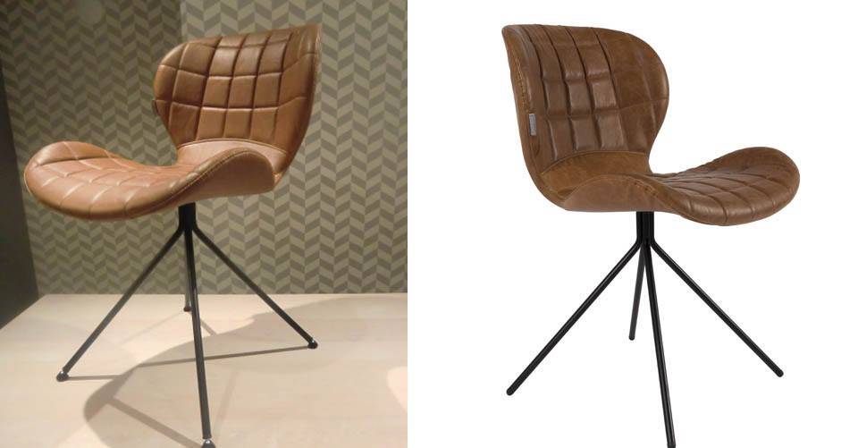 De OMG design stoel van Zuiver