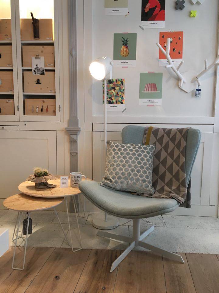 Mooie setting in de winkel!
