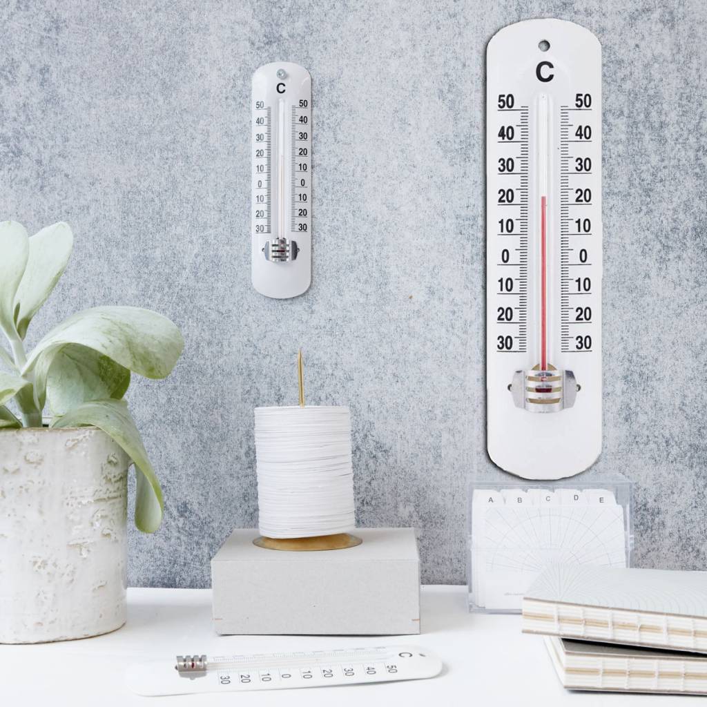 Nooit meer twijfelen wat de temperatuur is!