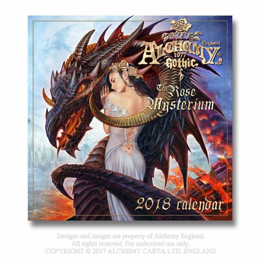 Wandkalender 2018 "The Rose Mysterium"