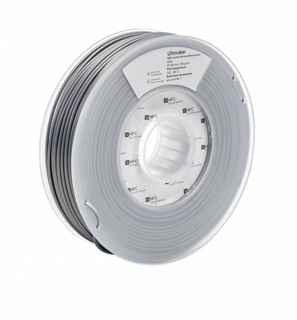 Ultimaker ABS 750gr Silver