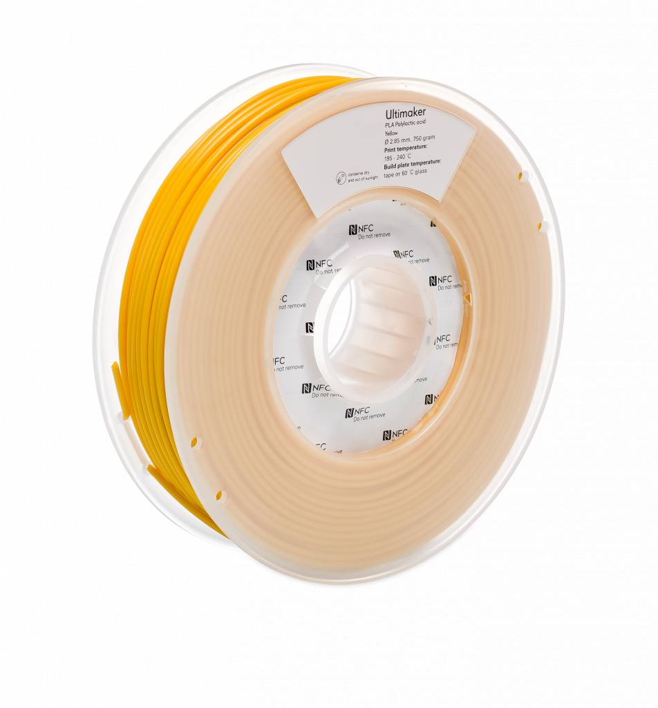 Ultimaker PLA 750gr Yellow