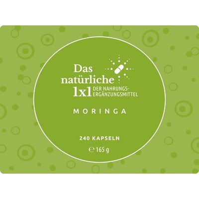 240 Moringa-Kapseln im Nachfüllpack