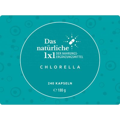 240 Chlorella-Kapseln im Nachfüllpack