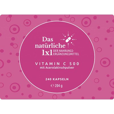 Vitamin C Kapseln im Nachfüllpack