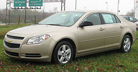 Chevrolet Malibu 2008 - 2012