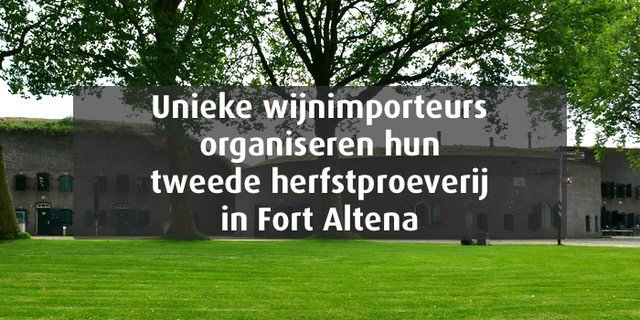 Herfstproeverij Fort Altena 14 en 15 oktober 2017
