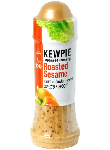 Avocado recept Japanse geroosterde sesamdressing