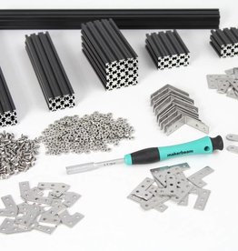 MakerBeam - 10x10mm aluminum profile MakerBeam Regular Starter Kit Black