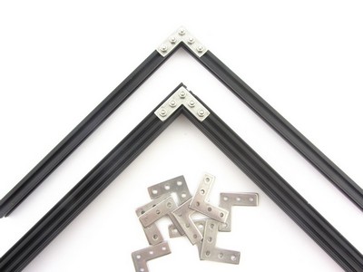 10326 right angel brackets with 10mmx10mm beam and with 15mmx15mm beam