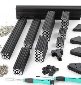 OpenBeam - 15x15mm aluminum profile OpenBeam Precut Kit Black