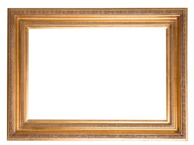 Valence - goldener Rahmen mit Ornament