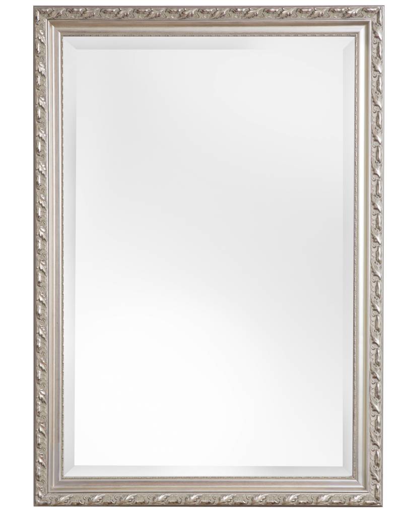 bonalino  goedkope spiegel met barok zilveren lijst