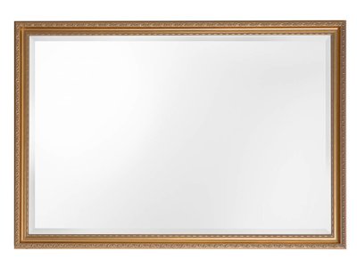 Spiegel mit klassischem goldenem Rahmen